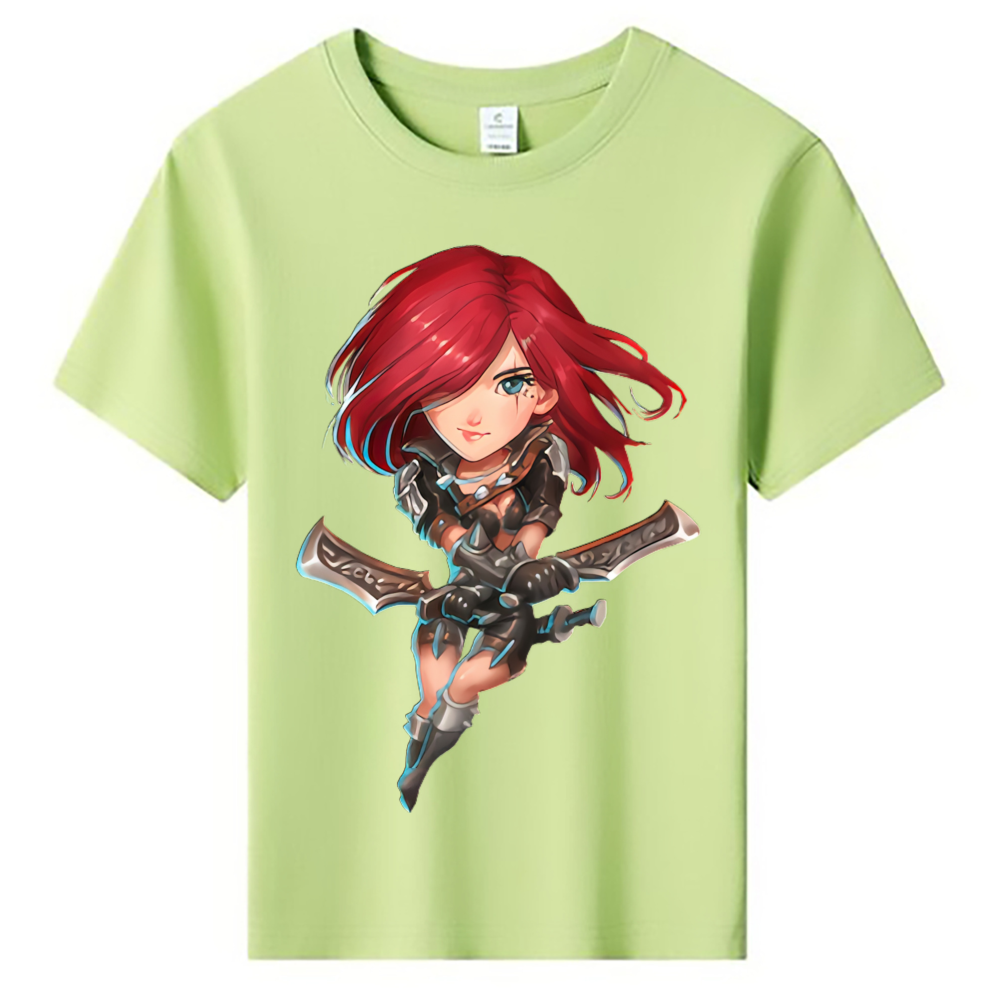 （画像用） リーグ・オブ・レジェンド League of Legends LOL 綿100％キッズTシャツ（フロントプリント）